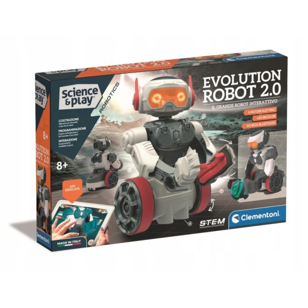 Clementoni Naukowa zabawa Evolution Robot 50818-9532257